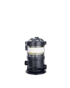Filtro cartucho para piscina en termoplástico ABS. PANDA. Manómetro y válvula de presión. (25 a 70 gpm) 