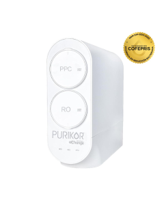 Sistema de purificación Osmosis Inversa 600 GPD. Tecnología eChange. Diseño compacto			