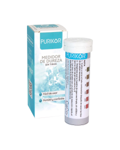 Medidor de dureza PURIKOR tiras reactivas ( 100 ) rango de medición (0 ppm - 425 ppm)