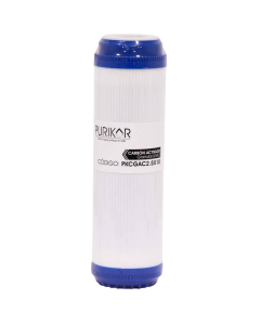 Filtro cartucho de carbón activado granular (GAC) PURIKOR 2.5 X 10 ultrafiltración & ósmosis