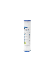 Filtro cartucho plegable sedimentos.  PURIKOR. 2.5X10 (1 - 20 micras)
