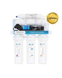 Purificador de agua ósmosis inversa PURIKOR  5 etapas 100 GPD
