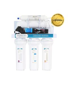 Purificador de agua ósmosis inversa PURIKOR  5 etapas 100 GPD