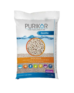 Zeolita Mineral PURIKOR el medio filtrante para tratamiento de agua. Saco de 22 Kg. 