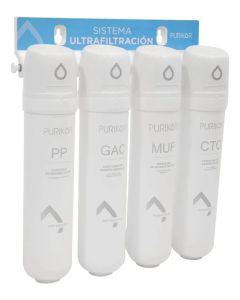 Sistema de Ultrafiltración de Agua PURIKOR 4 Etapas PKUF-EASY-4 