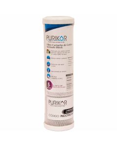 Filtro Cartucho De Carbón Activado En Bloque Purikor 2.5x10