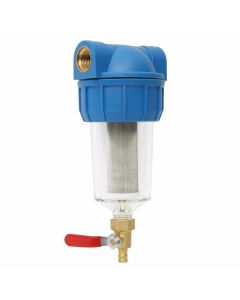 Portafiltro De Malla Lavable En Acero Inox, Conexión 1/2 In.