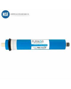 Membrana ósmosis inversa [RO] PURIKOR con un flujo de permeado de 50 GPD